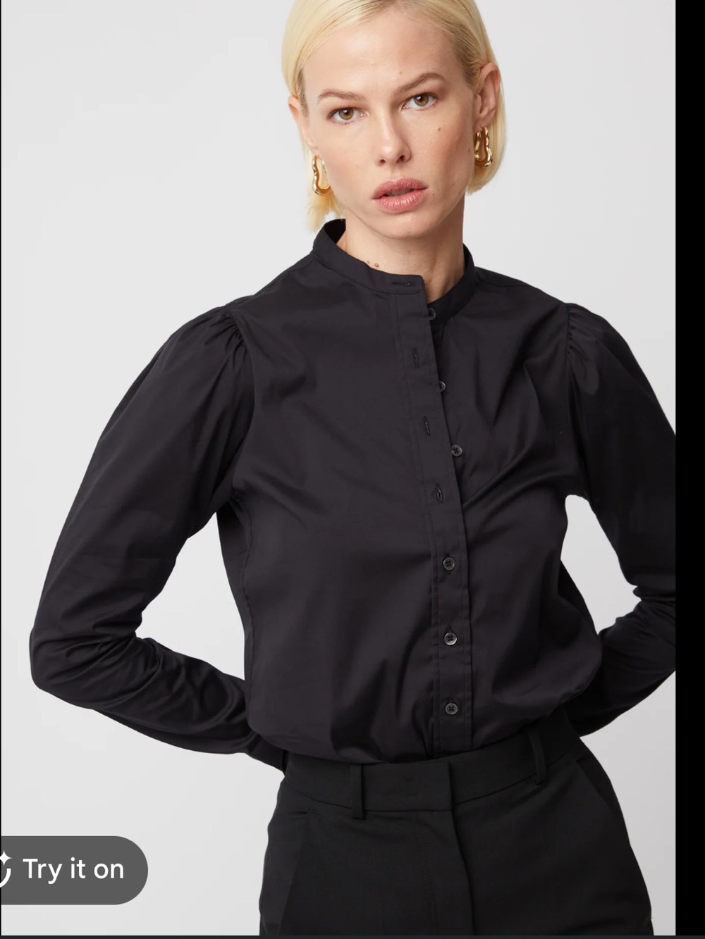 The Shirt by Rochelle Behrens The Puffed Shoulder Shirt